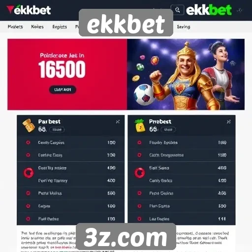 Comparação de bônus e promoções no ekkbet